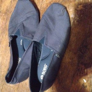 Bob's Blue slipons